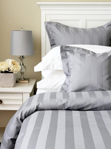 Queen Stripe Bedsheet Premium Cotton Soft and Durable Bedding