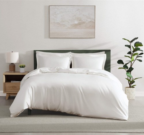 T132 Queen Duvet Cover Set Elegant Hypoallergenic Bedroom Decor