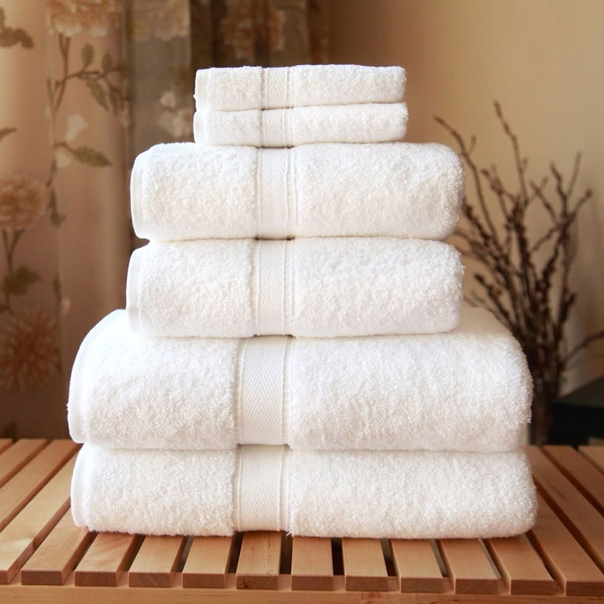 Luxury Hotel Towel Set 400 GSM Ultra Soft and Absorbent