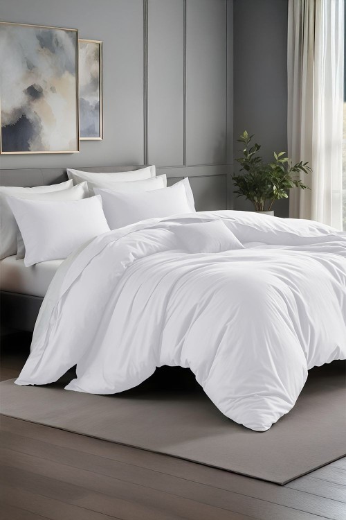 Luxury Full Duvet Cover Set T132 Hypoallergenic and Easy Care