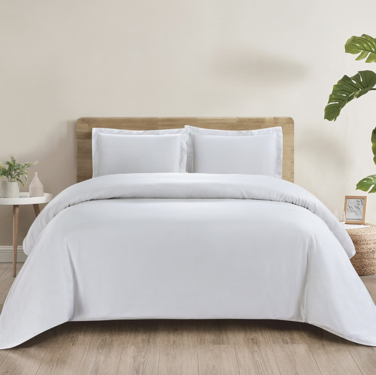 King Size Duvet Cover Set Soft Breathable Cotton T132